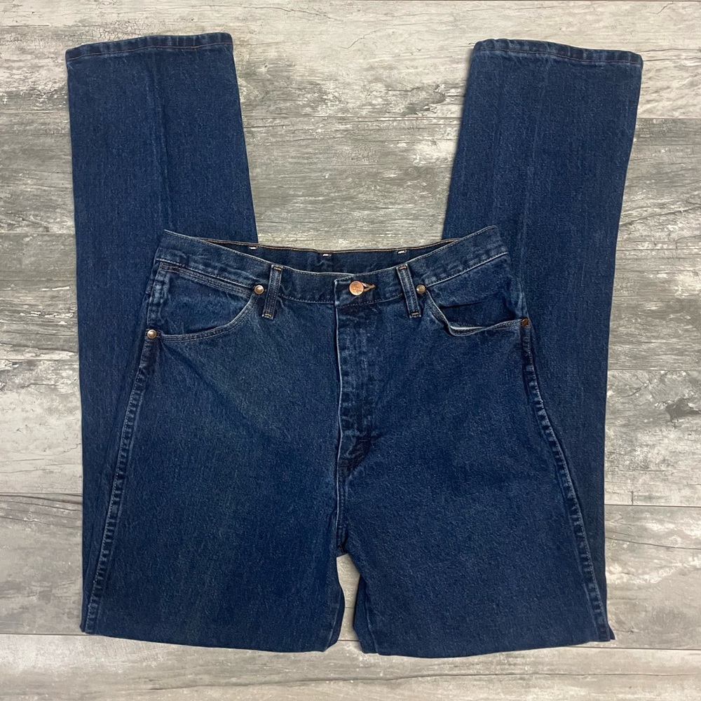 Men’s Wrangler Vintage Dark Wash Jeans